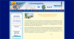 Desktop Screenshot of homeopathie-az.com