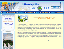 Tablet Screenshot of homeopathie-az.com